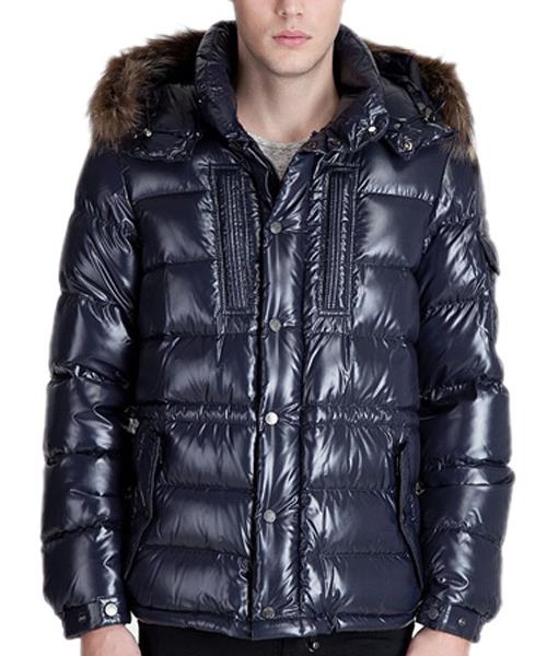 moncler rod coat down menn navy blå På Salg Rimelig iya94