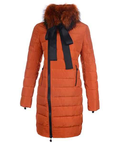 moncler s mayuko kvinner coat hot selg orange Counter Ekte z6je2