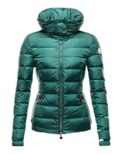 moncler sanglier populære jakker womens zip krage grønn Perfekt jlxxi