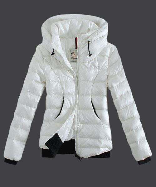 moncler vinter jakker womens zip stand collar På Salg 5yfrd