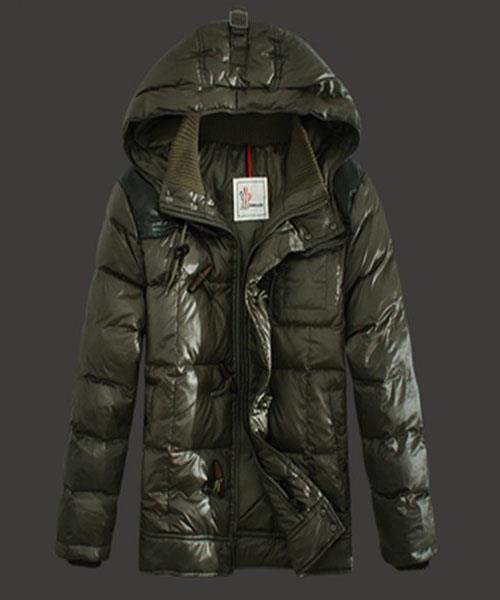 moncler virgile mens down jakker hooded army Elegante Klær ytkal