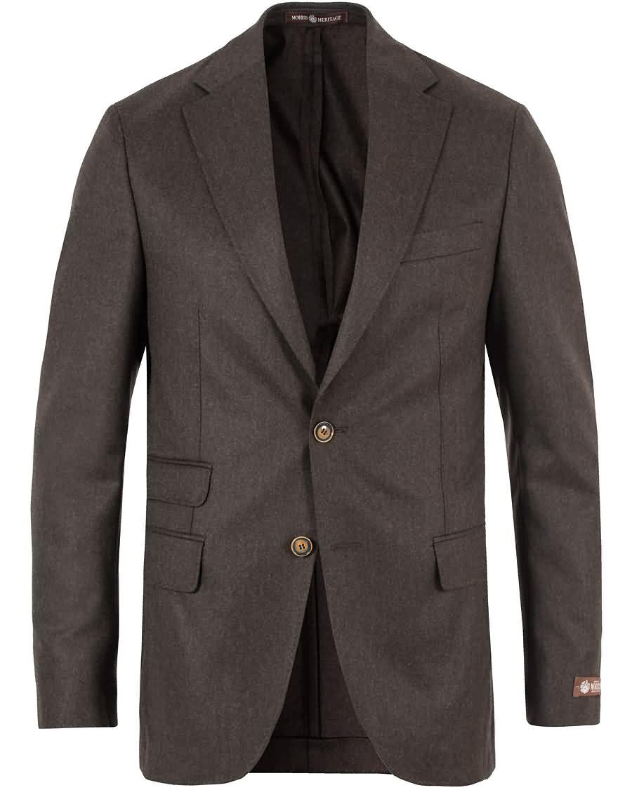 morris heritage frank light flannel blazer brown Originale Butikker icpbn