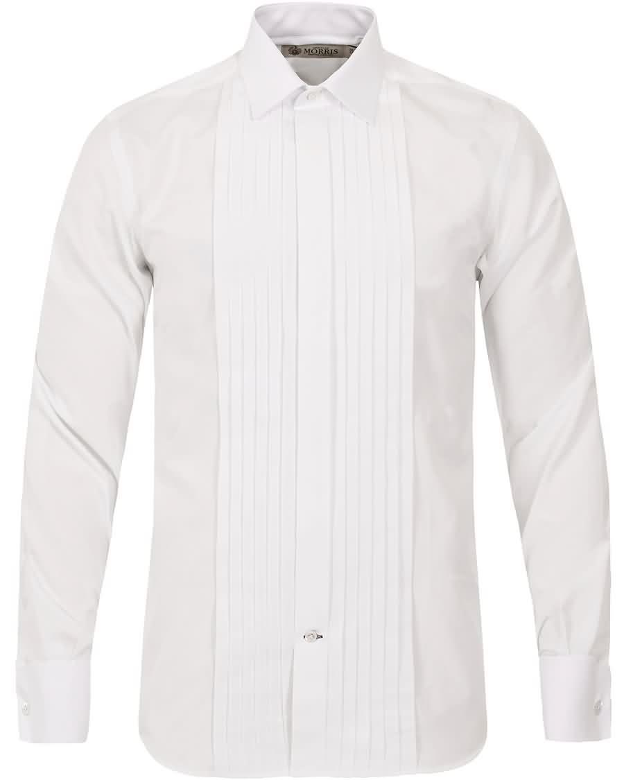 morris heritage tuxedo dc shirt white Lær Virksomhet kpsyz