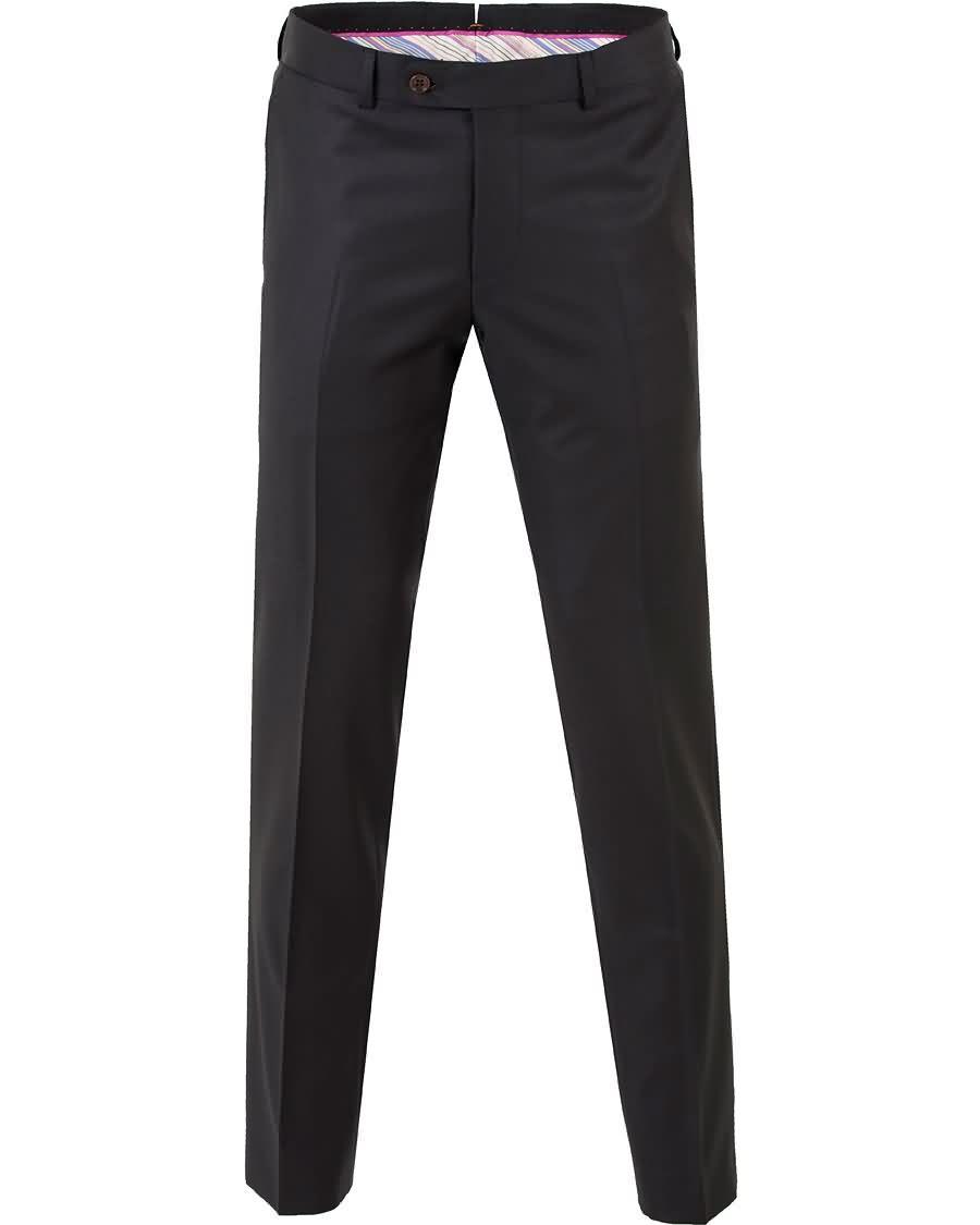 morris paul suit trousers solid t black Hyggelig vlv99