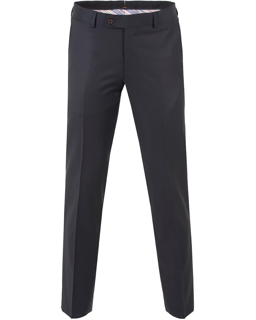 morris paul suit trousers solid t navy Engrosprisen Lav qmk4m