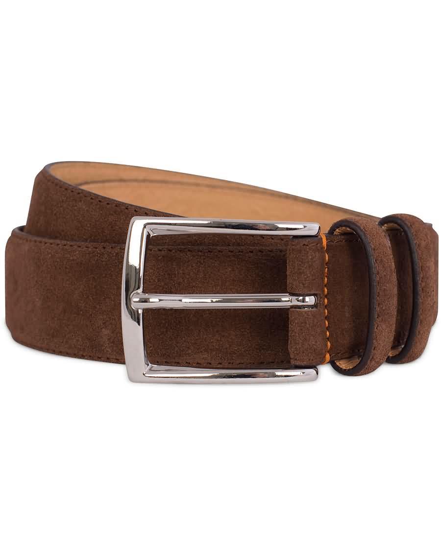 morris suede 3,5 cm belt brown 50wxp