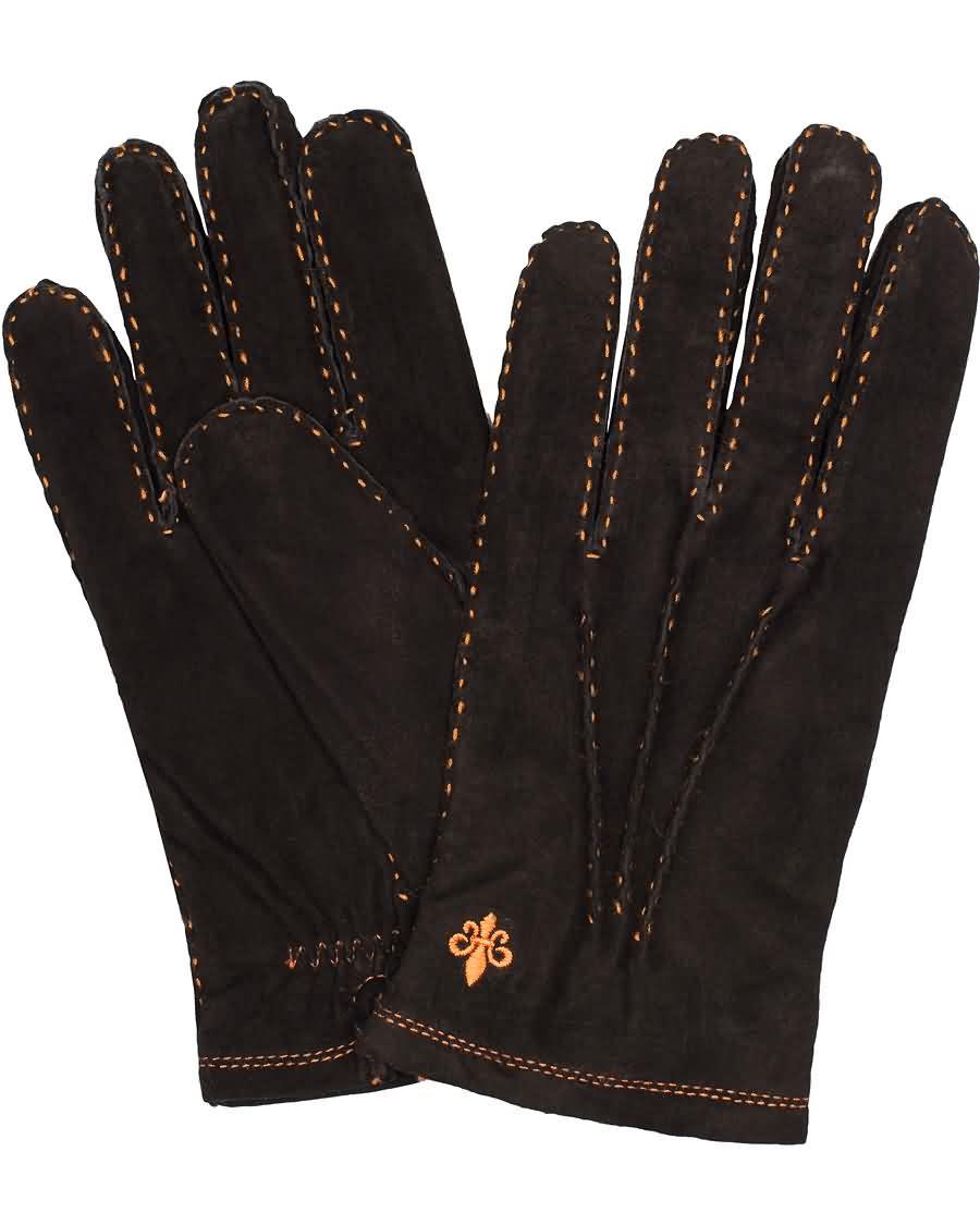 morris suede gloves black dxoha