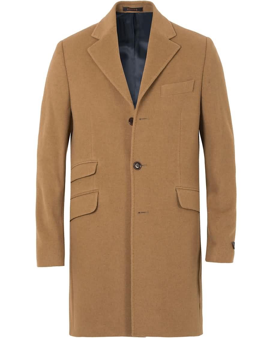 morris william wool coat camel Casual Klær stez5