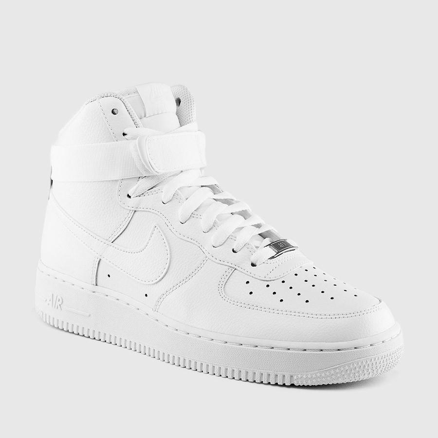 nike air force 1 high 07 menn hvit sko Undertøy Salg pg207