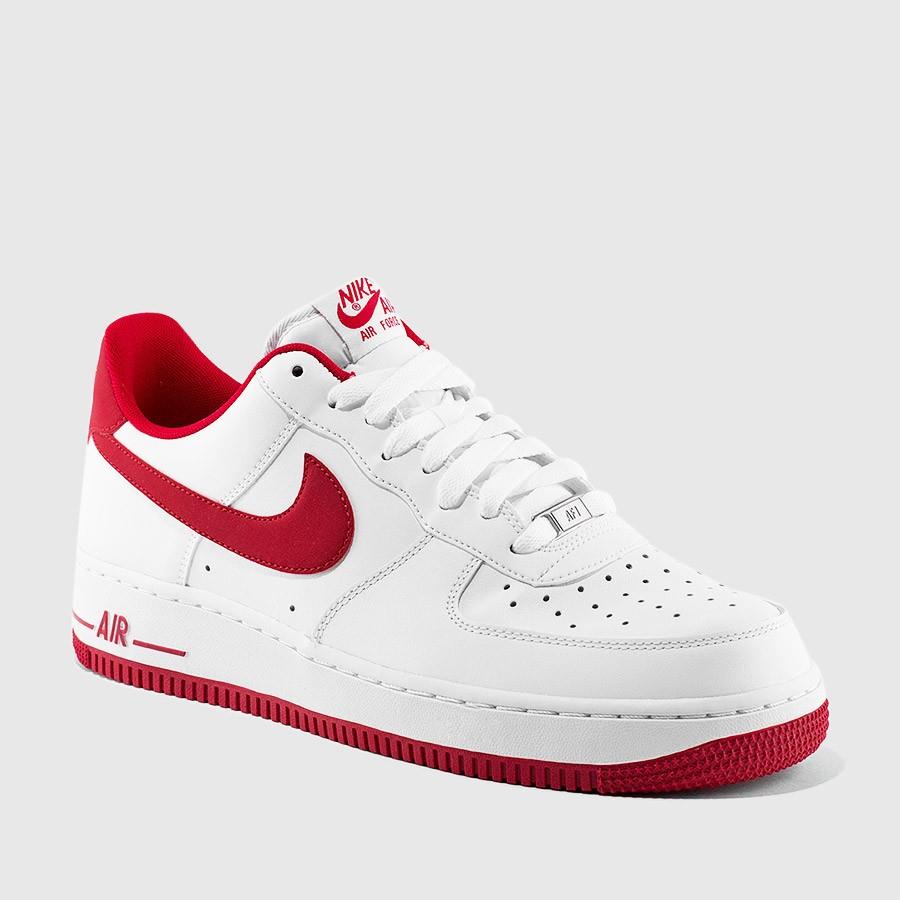 nike air force 1 menn hvitgym rød sko Clearance 29kca