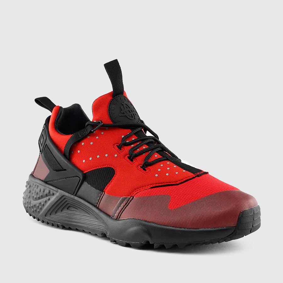 nike air huarache utility menn gym rødsvarte sko Mote Online 1vfyn