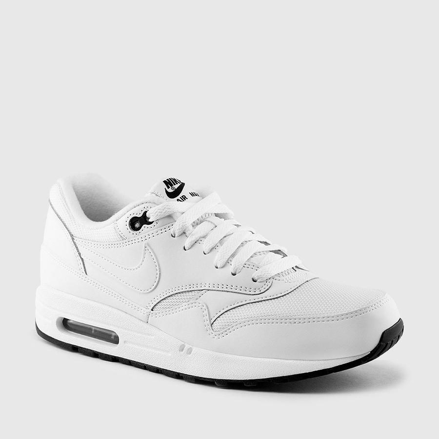 nike air max 1 essential menn hvitsvartehvit sko Hyggelig tapr7