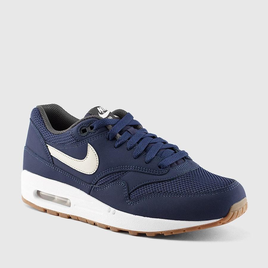 nike air max 1 essential menn navyhvitlett bone sko Lagre Online khkgf