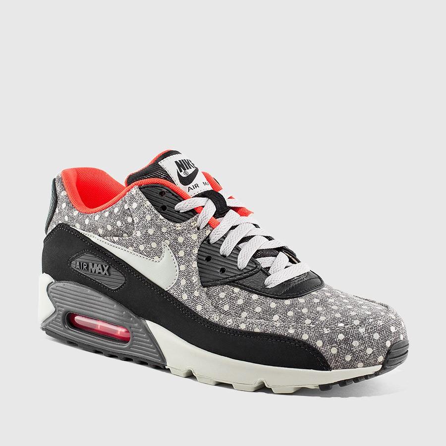 nike air max 90 ltr premium menn svarteantrasitt sko Salg For Billig rrkwv