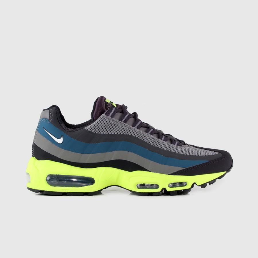 nike air max 95 no sew menn gråvoltsvarteblå sko Virkelig Billig oeg95