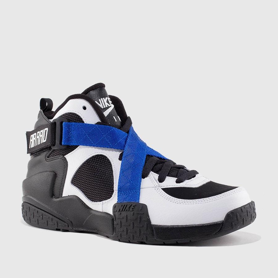 nike air raid menn svartehvitroyal blå sko Hyggelig me59w