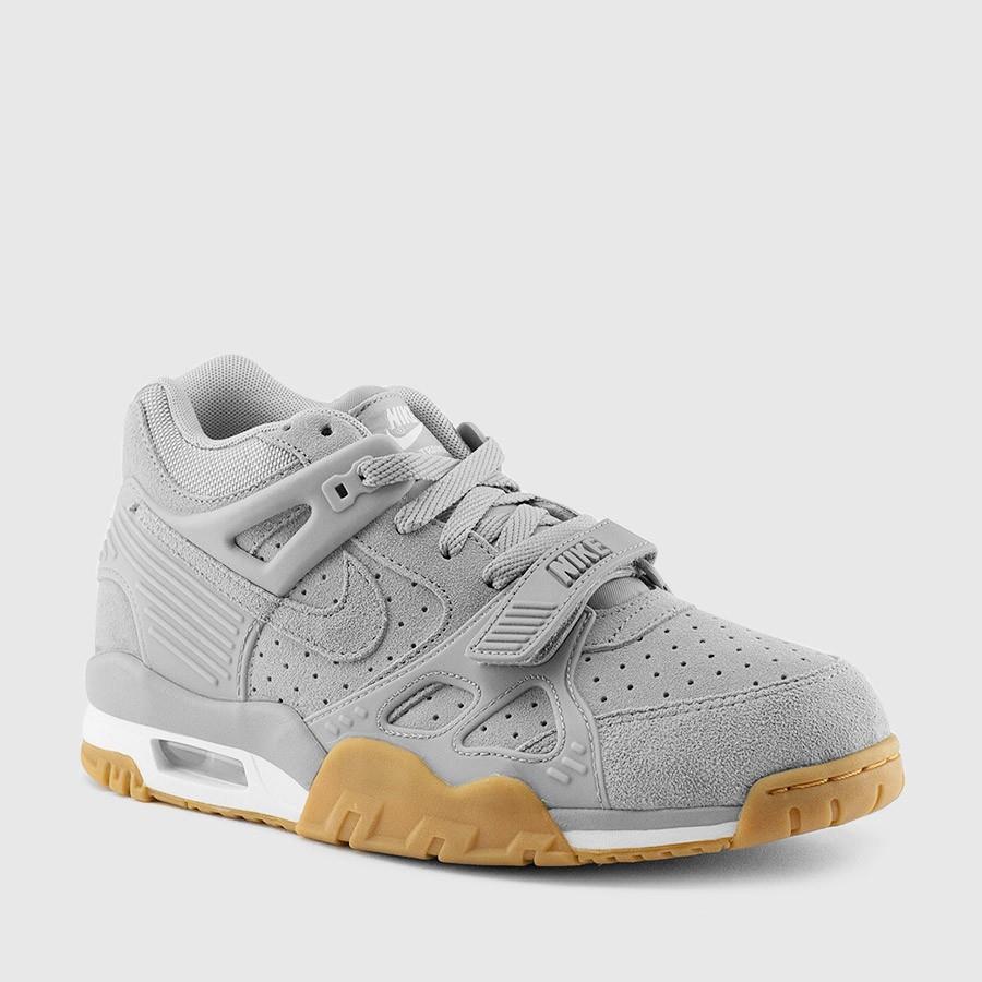 nike air trainer 3 menn ulv gråhvitgumlett brun sko Kjøpe Sko På Nettet txngc