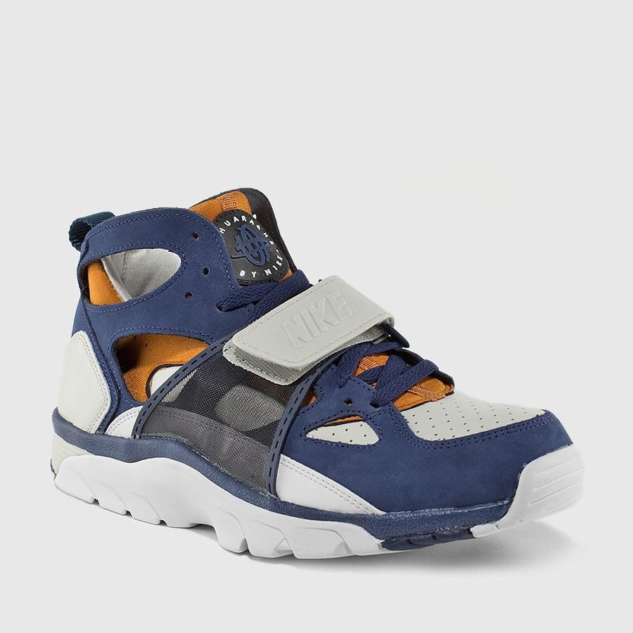 nike air trainer huarache prm menn lett bonegingernavy sko Originale Butikker slud9