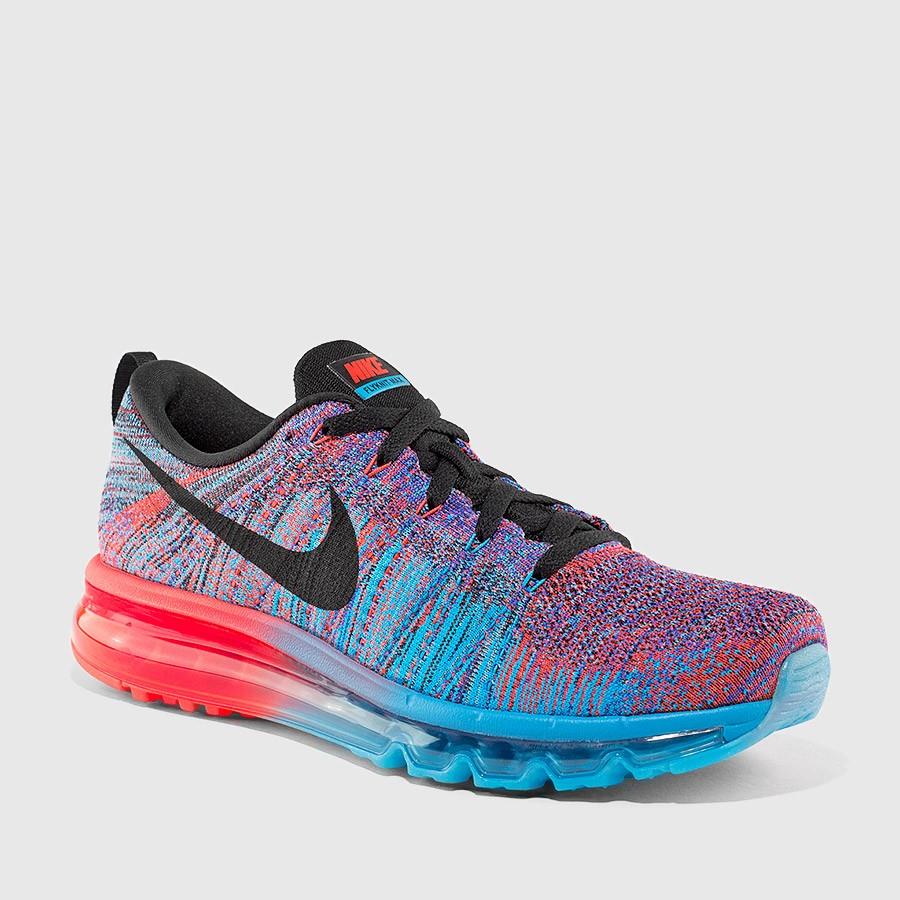 nike flyknit max menn blå lagoonlyse crimsonspillet konge sko Ny Kampanje vnjtz