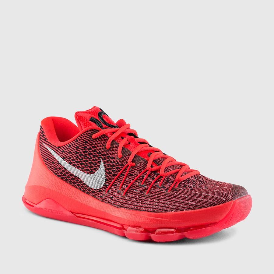 nike kd viii v-8 menn lyse crimsonsvartehvit sko På Salg Rabatt tuobh