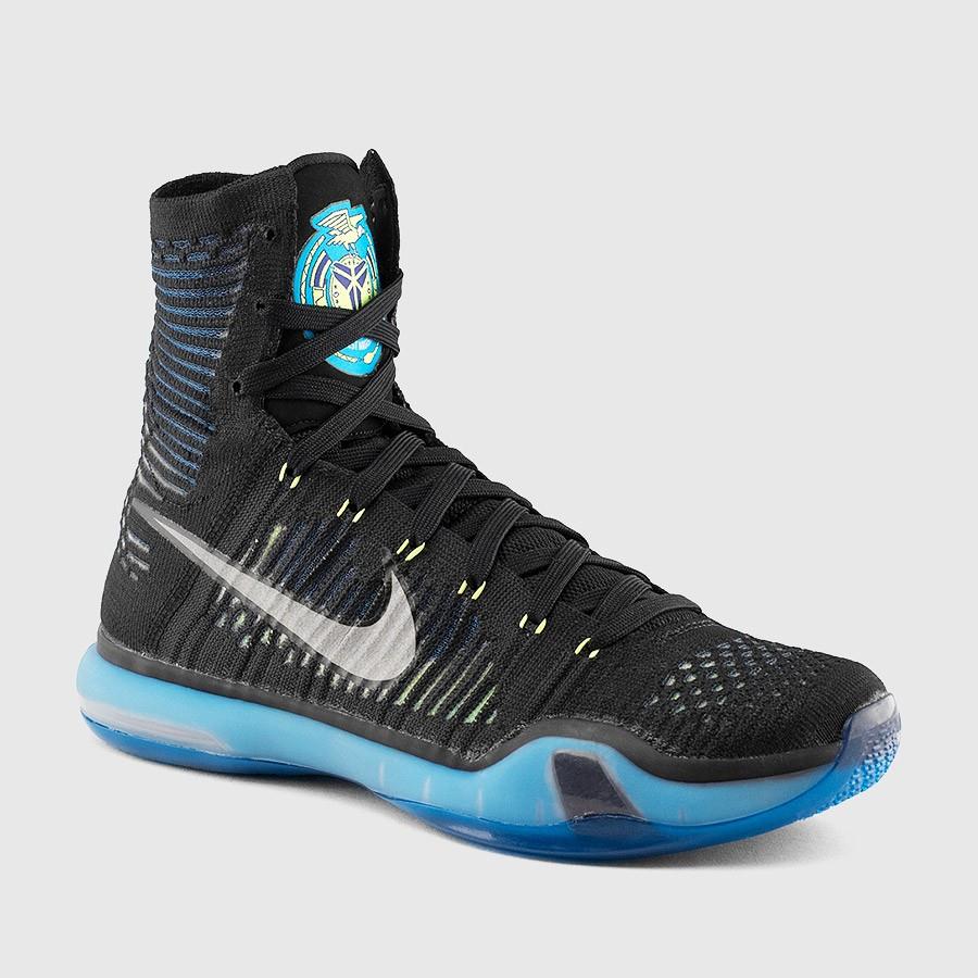 nike kobe x elite commander menn svarteblå lagoonvolt sko Style Billig 728t2