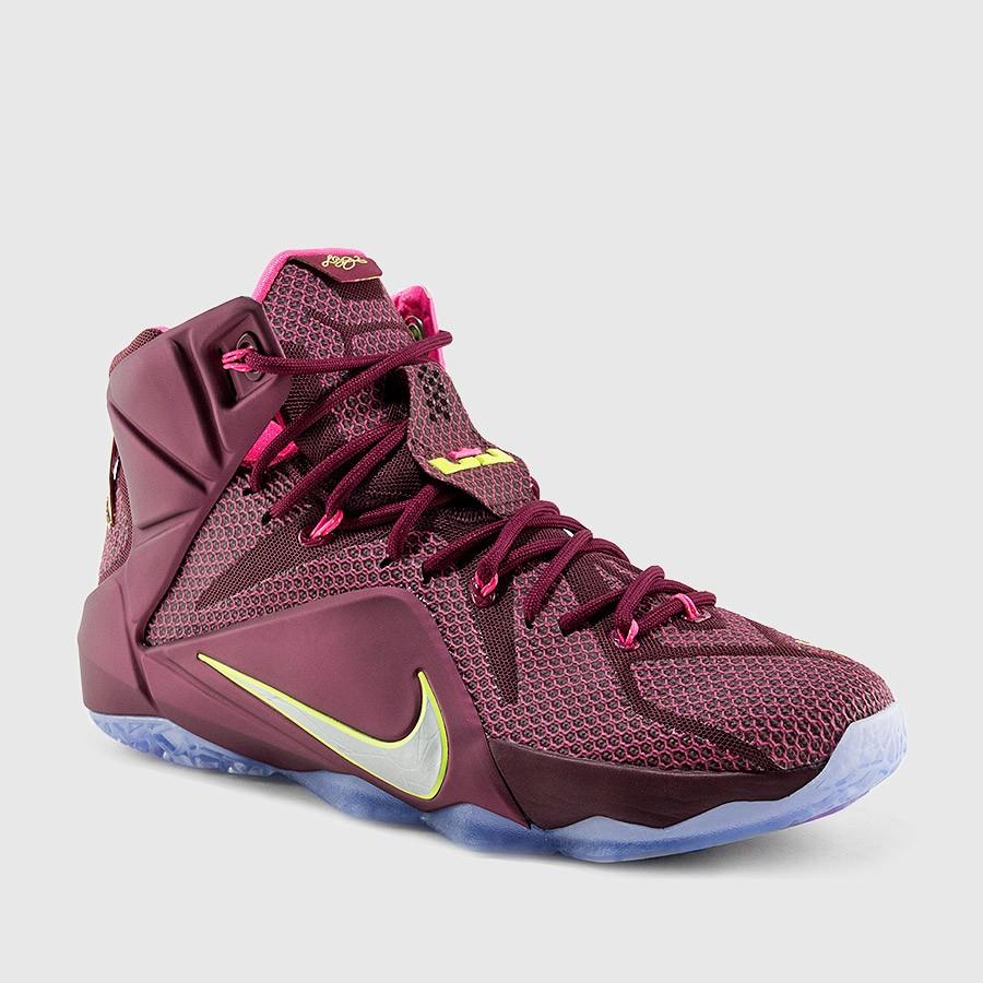 nike lebron 12 double helix menn merlotvoltrosa powmetallisk sølv sko Engros Ingen Skatt nnyuv