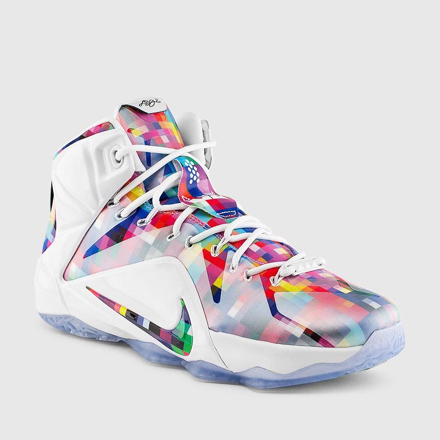 nike lebron 12 ext prism menn flerfargethvituniversitet rød sko Gode Sko 0sbx9