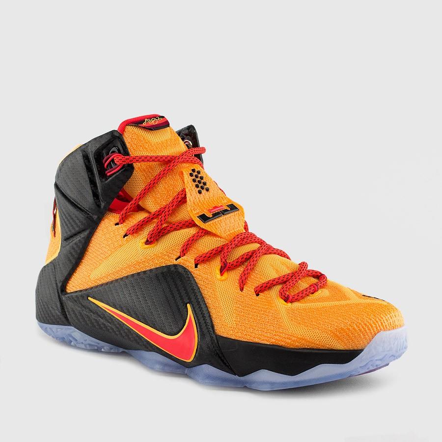 nike lebron 12 witness menn laser orangesvartegrønn glow sko Bestselger wf101