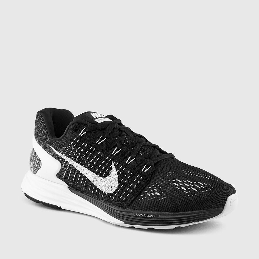 nike lunarglide 7 menn svarteantrasittulv grå sko Virkelig Billig bw74b