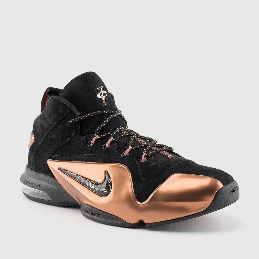 nike zoom penny vi menn svartemetallic copperhvitsvarte sko Ingen Skatt 9k1bm