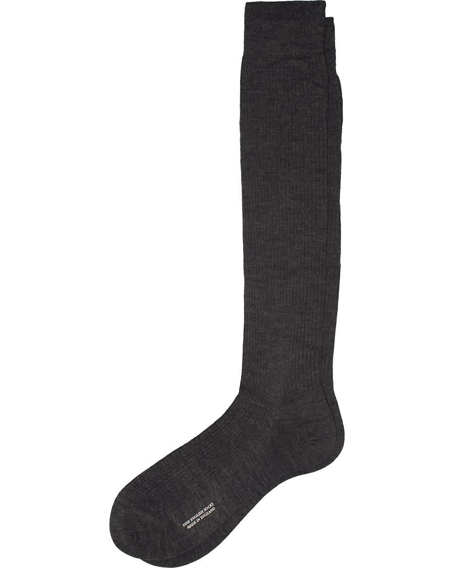 pantherella naish long merinonylon sock charcoal Casual Klær egf2t