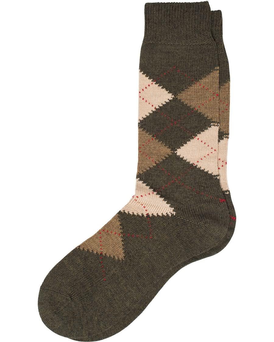 pantherella racton argyle merinonylon sock dark olive Salg Salg 2pw2o