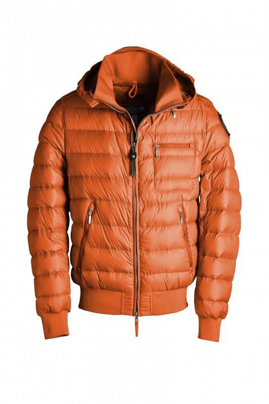 parajumpers fjær giuly orange menn stramme vinterjakke Lav Pris j0l6z