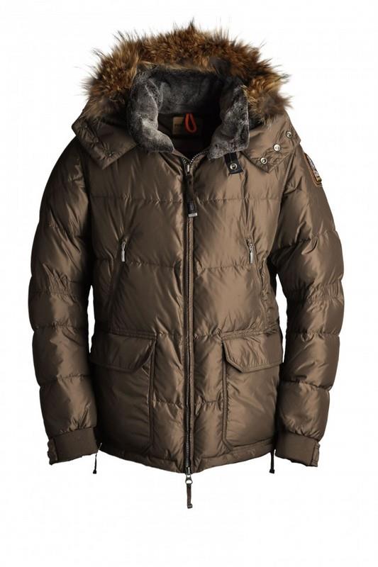 parajumpers truman menn brown parka jakke Opprinnelige Billig 91m56