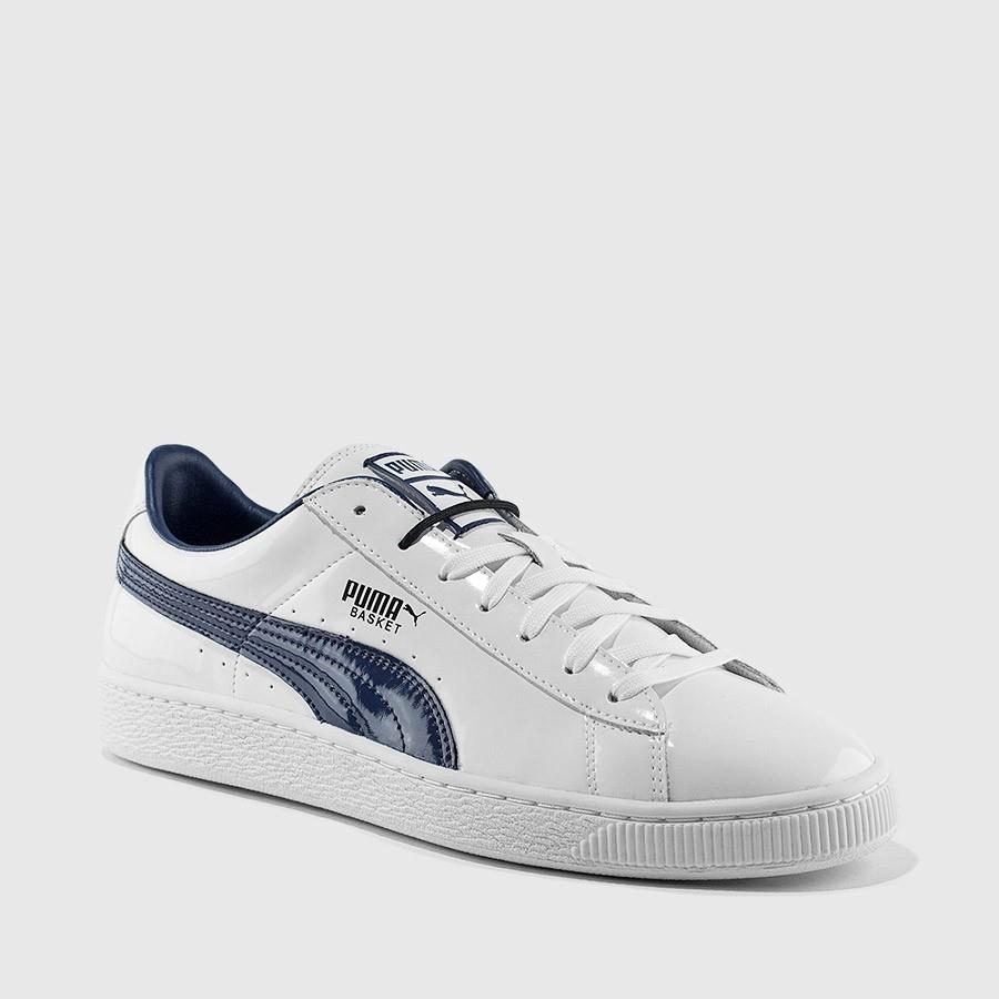 puma basket classic menn hvitsvarte sko Nyeste Sko leuxm