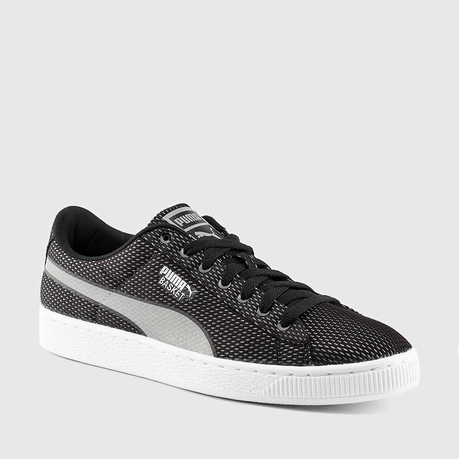 puma basket mesh menn svarte sko På Clearance Online ocjwz