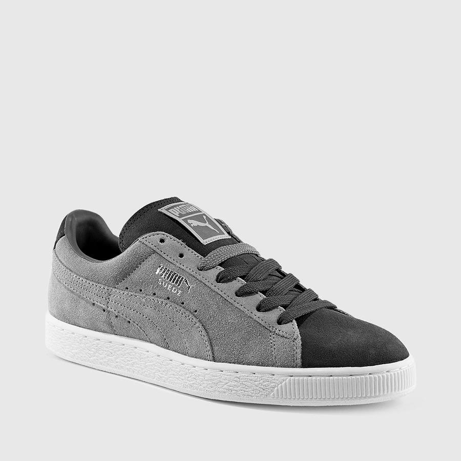 puma suede classic 2 tone menn grå sko Lav Pris khs3f