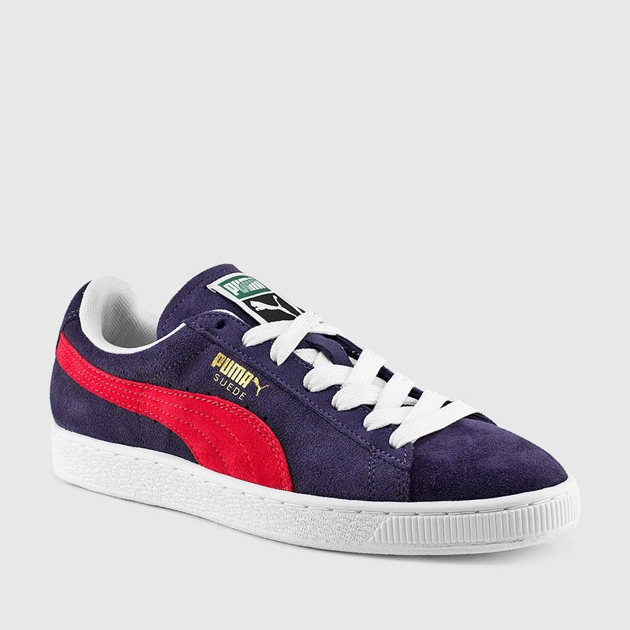 puma suede classic kvinner crown blå sko Fabrikken Pris uzjxh