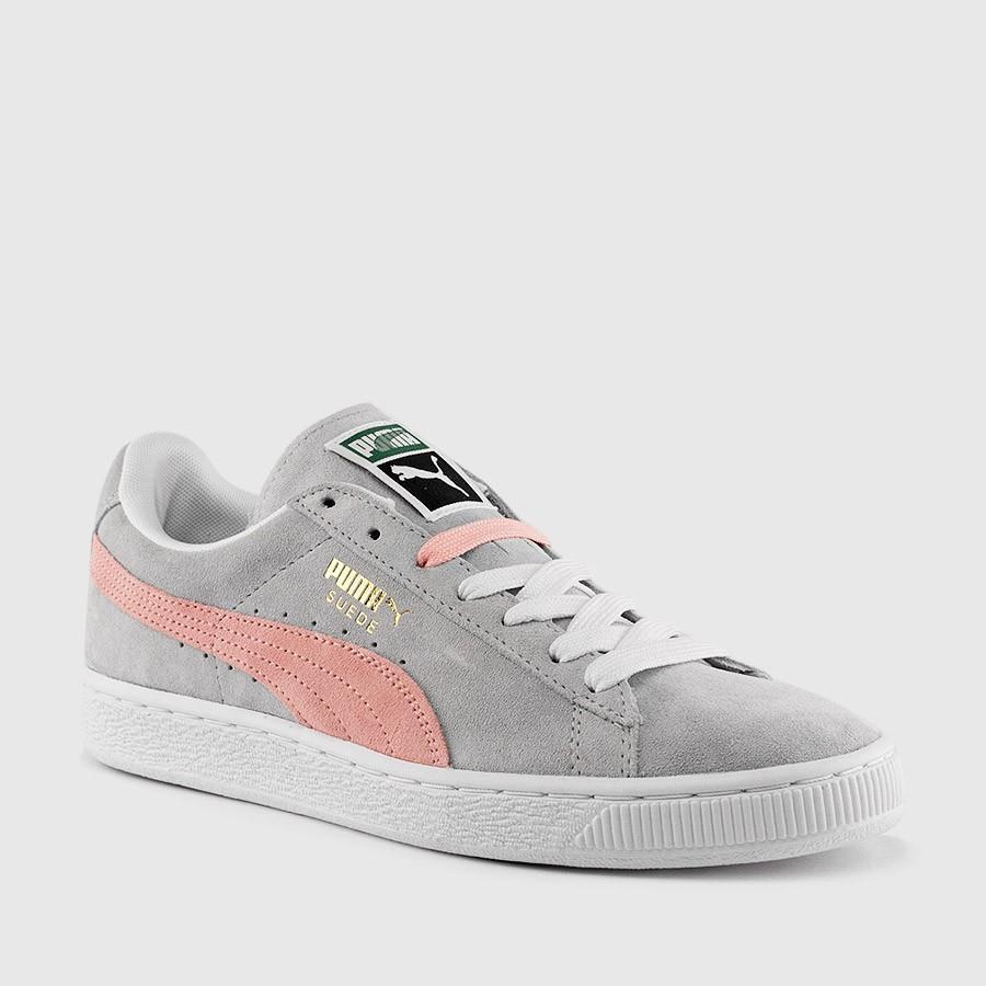 puma suede classic kvinner grå sko Utforming w9i6y