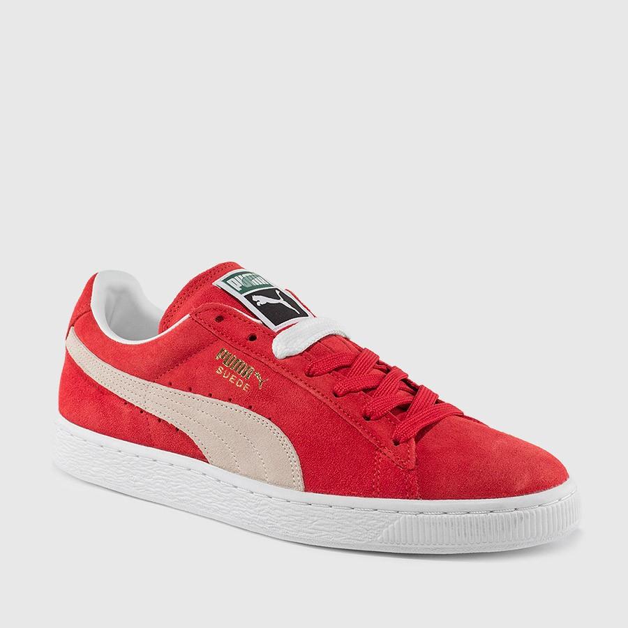 puma suede classic menn rød sko Sko Outlet m51pd