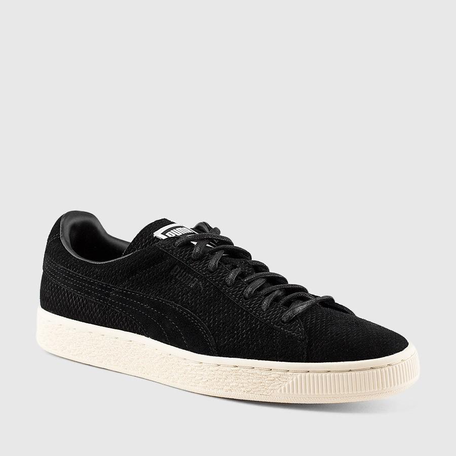 puma suede classic winterized kvinner svarte sko Vakkert For Engros t46ey