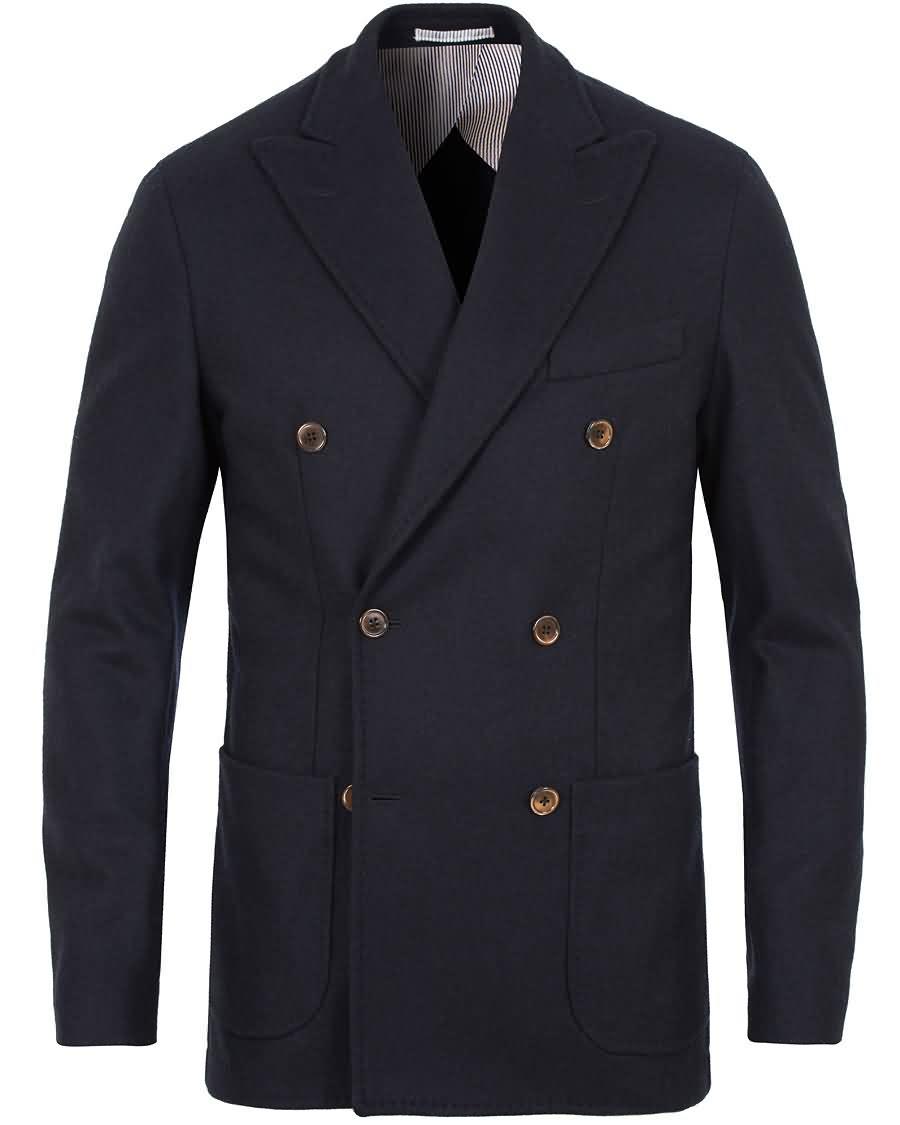 stenströms double breasted wool blazer navy Spesialtilbud uviz0