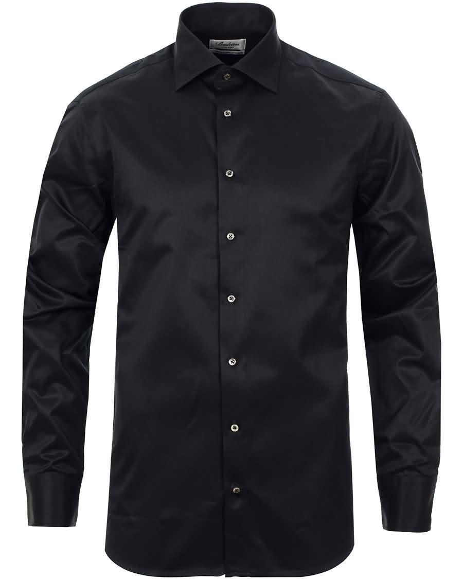 stenströms fitted body shirt black Moteklær ob07r