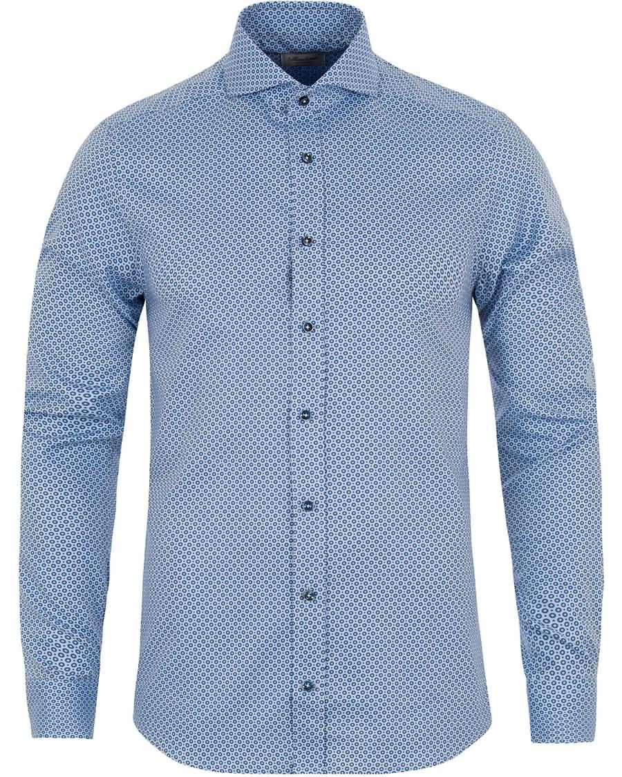 stenströms superslim dot shirt blue Atmosfære zq566