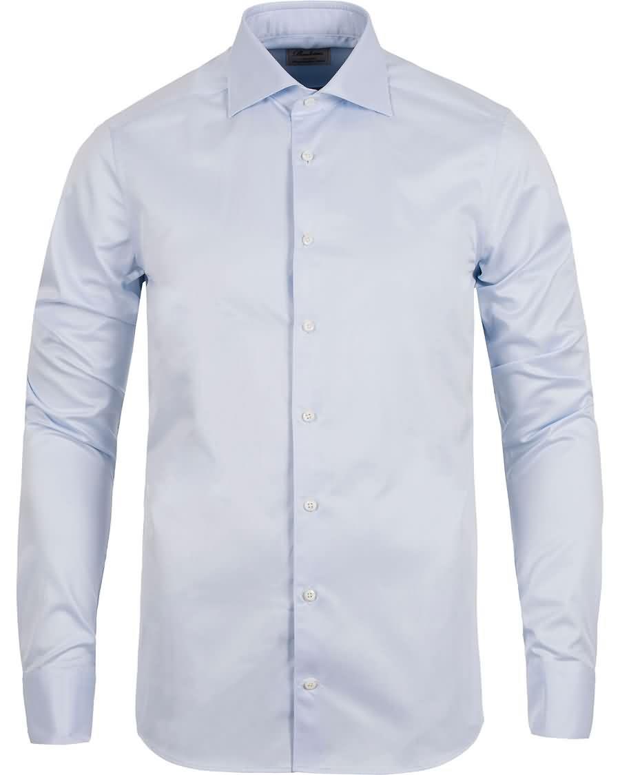 stenströms superslim plain shirt blue For Prisen Lav 4ngs5