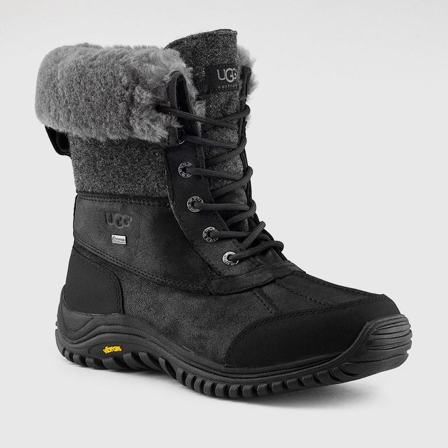 ugg adirondack ii kvinner svarte boots Ærverdig g2hjf