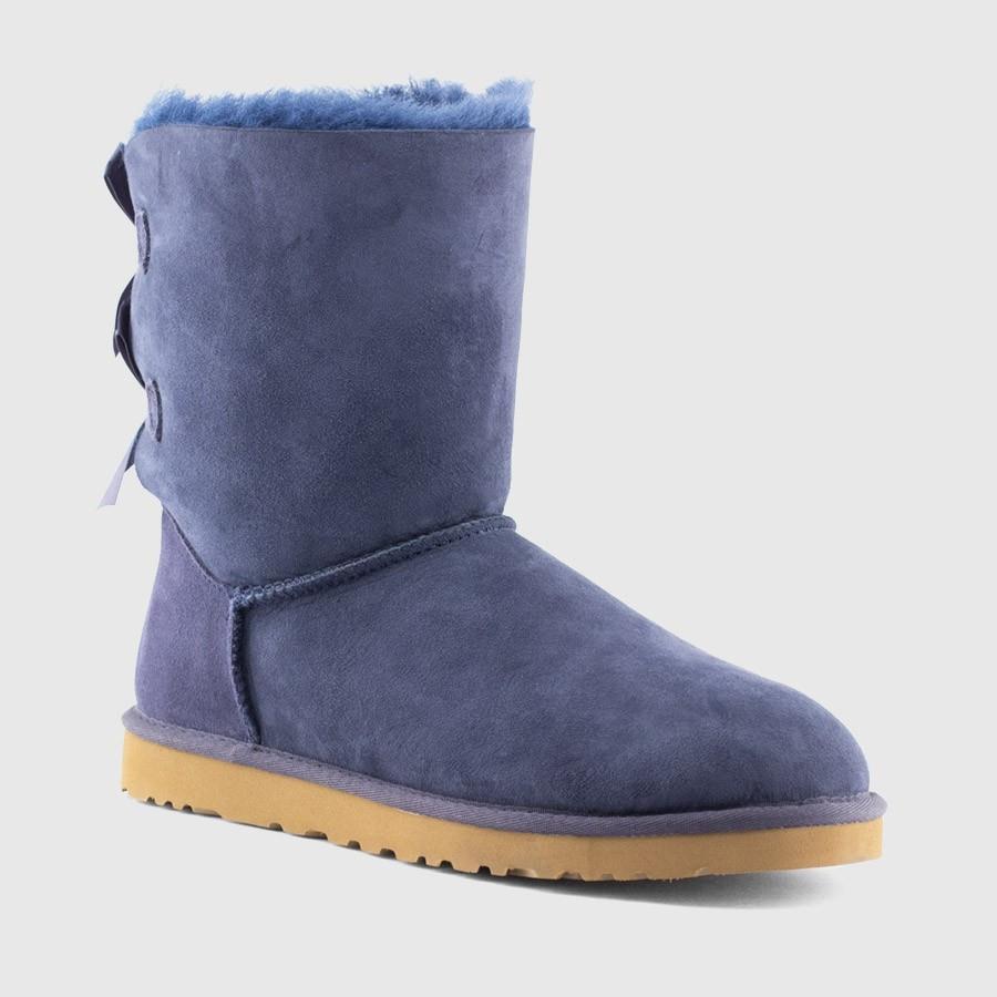 ugg bailey bow kvinner navy boots Zero Profit 8wr36