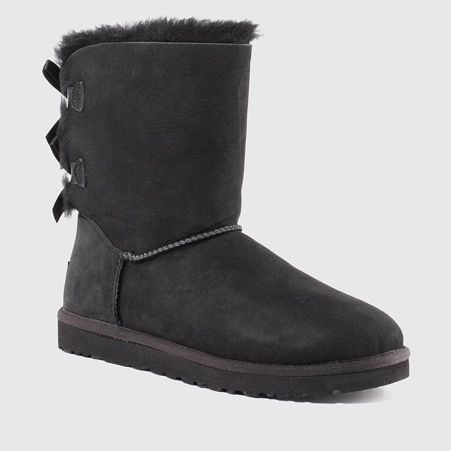 ugg bailey bow kvinner svarte boots Salg Butikk uwmgt