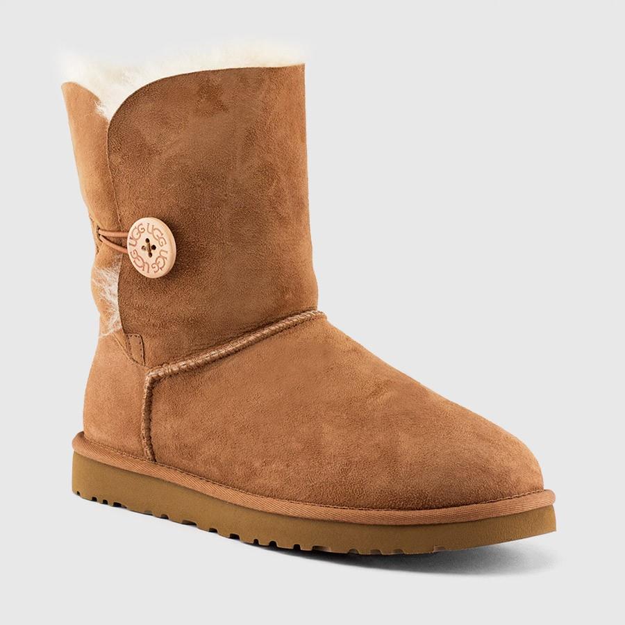 ugg bailey button kvinner maroon boots Beste Skoen jkcbf