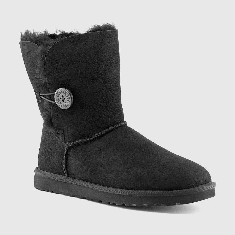 ugg bailey button kvinner svarte boots Engros Kul ii2k5